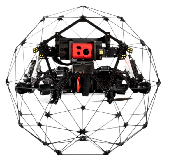 flyability elios 2 drones with cages